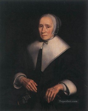  retrato Obras - Retrato de mujer 2 barroco Nicolaes Maes
